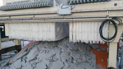 石材行业（压滤机客户使用现场）